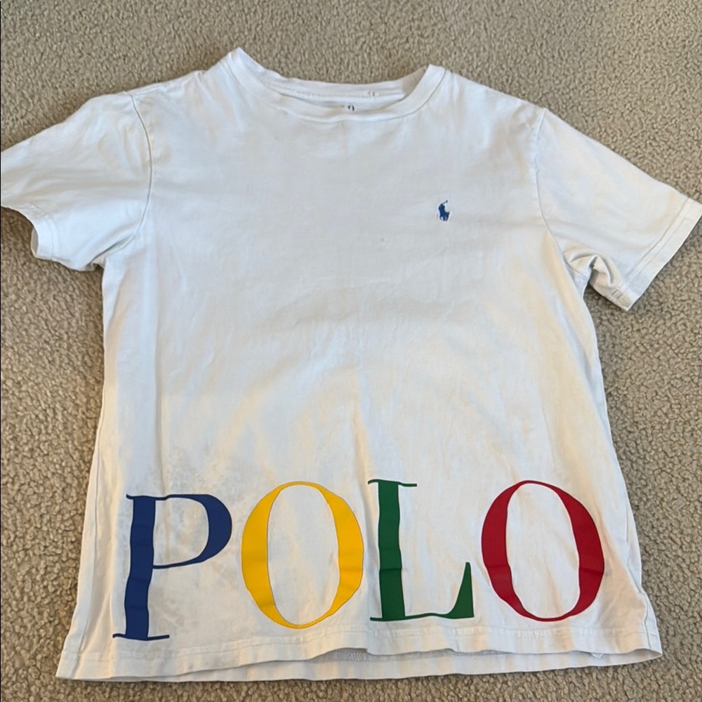 Polo by Ralph Lauren Kids White T-Shirt 10/12